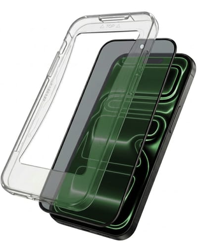Screenprotector Geschikt voor iPhone 17 Pro / 18 Pro - Met Installatie Kit - Privacy Filter - Beschermglas - Flexibel Glas - Tempered Glass - Screen Protector