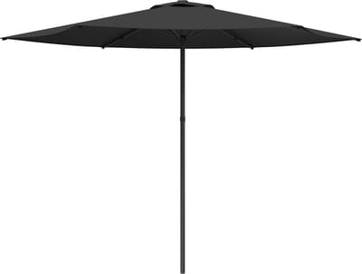 vidaXL - Tuinparasol - 300 - x - 300 - cm - Polyester - Rechthoekig - Antracietkleurig