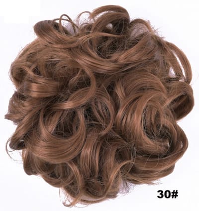 New Age Devi - Curly Haar Wrap Extension Roze | Rood | Blond | Haarstukje | hair extensions clip in | hair clip in extensions | hair extensions clip in #30 Rose | Red | Blonde | extensions curly | haar wrap | hairextensions | extensions | haar extens