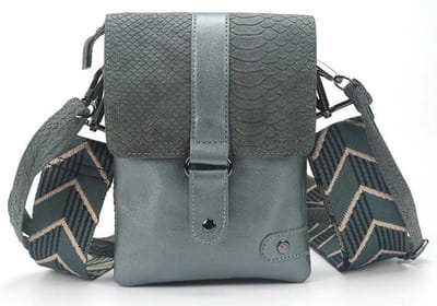 Groen new crossbodytasje / schoudertasje Portofino
