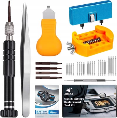 28-delige Horloge Reparatie Set - Precisie Gereedschap voor Uurwerken