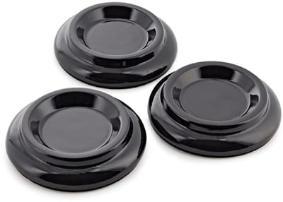 Grand Piano Castor Cups by Gear4music, Pack of Three