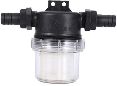 Allecto - Tuinpomp Filter - Inline Mesh Strainer - Waterpomp voor Irrigatie - Efficiënt Watermanagement - Tuinaccessoire - Verwijdert Onzuiverheden...