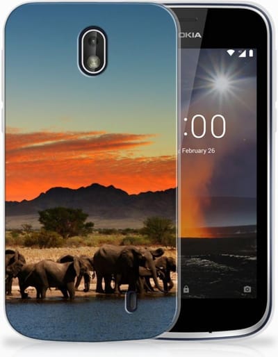 Nokia 1 TPU Hoesje Olifanten
