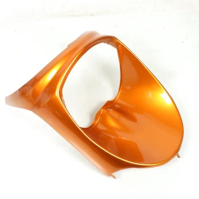 Spoiler tablier avant origine pour Scooter Peugeot 100 Vivacity 1999 à 2001 11740317 / 740317AB / orange Neuf