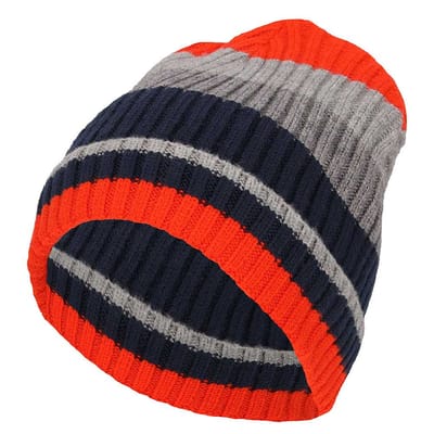 Sarlini - Muts jongens - Fashion - Multi Oranje - Wintermuts - One Size