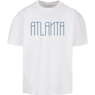 Ultra Dikke Katoenen T-shirt Merchcode Atlanta