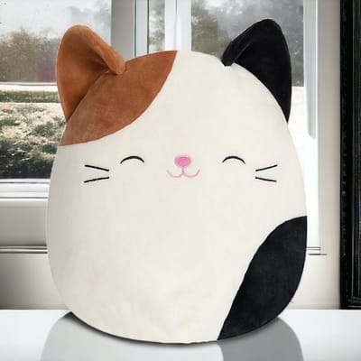 Klikkopers® - Kawaii knuffel - 48 cm tot 52 cm - Knuffel Kat - Squishy - Kawaii Kussen - Squishy - Squish Knuffel - Kat Knuffel - Grote Knuffel