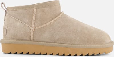 Colors of California Enkellaarsjes taupe Suede - Dames - Maat 38