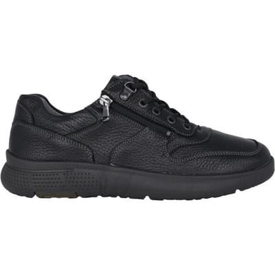 Waldläufer Heiko - heren sneaker - Zwart - maat 40 (EU) 6.5 (UK)