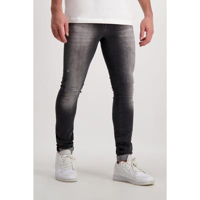 Cars Jeans Aron Super Skinny Black Used Maat: W29L32 | Skinny Jeans Outlet | Heren | Zwart