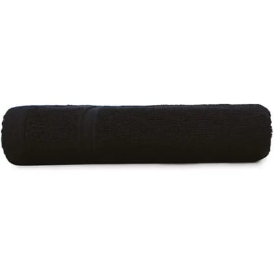 The One Towelling Recycled Classic Handdoek - 50 x 100 cm - Hoge vochtopname - 450 gr/m² - Katoen/Polyester - Zwart