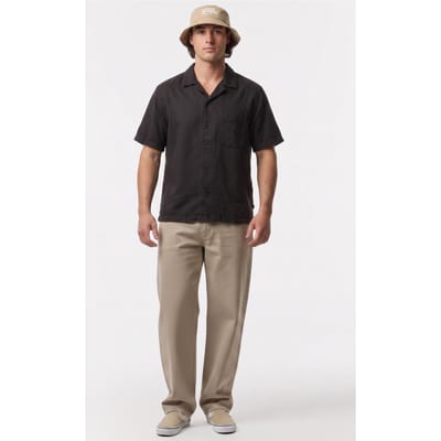 Vans Van Doren Tencel Check Black Taglia: L | Camicie Casual Outlet | Uomo | Nero