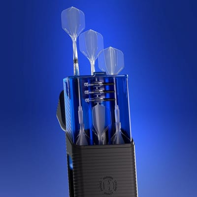 Stevige Dartkoffer voor 3 Gemonteerde Darts | Hardcase met Opbergruimte voor Flights en Shafts