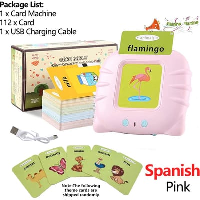 Vroege educatie Flashcard Leerspeelgoed Sprekende Flashcards voor kinderen Kleuterschool Engels Elektronische audioboekmachine Cadeau