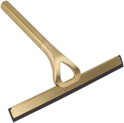 Cosensi- Douchewisser Hoogwaardig Roestvrij Staal - Douchewisser met Haak - Glazen Wisser - Raamwisser - Antislip Handgreep - 22,5x22cm
