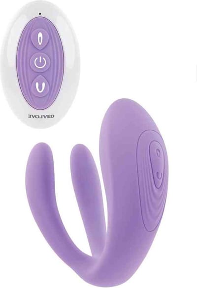 Evolved Vibrator Love Toy Petite Tickler Paars