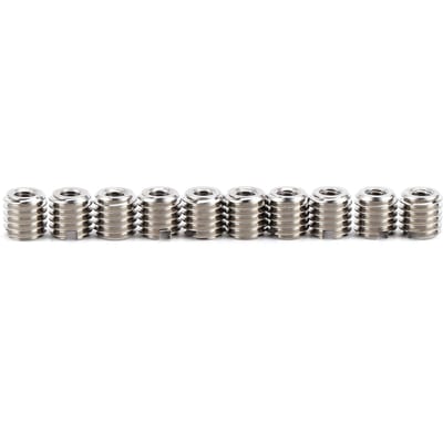 10 stuks Draadbus Kit Reducerende Moer 303 Roestvrij Staal Binnen M4x0.7 Buiten M8x1.25 0.3in Lengte