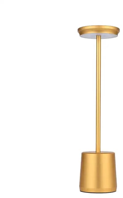 Luxus Europe - Tafellamp Touch Deluxe - Alexia Goud - Draadloze LED Tafellamp Binnen - USB-C Oplaadbaar - Touchbediening - Dimbaar