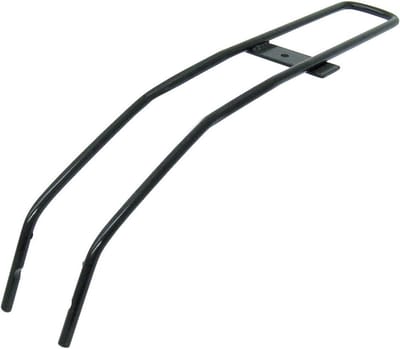 Extra lange forca voor het bevestigen van fietszitjes aan oversized fietsframes