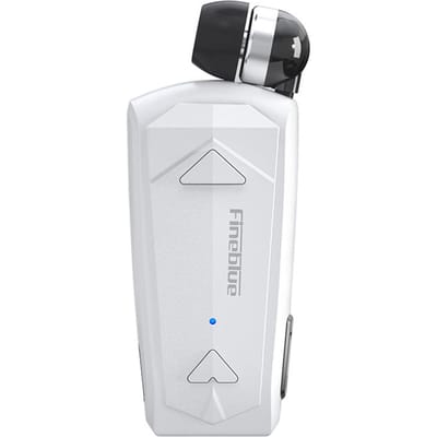 Fineblue F520 Wireless Business BT5.3 Headset in-ear intrekbare oortelefoon handsfree sportbestuurder wit