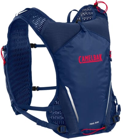 CamelBak - CB2824405000X – Drinkrugzak - Circuit Run Vest 1,5 L Deep Sea - 2x 0,75L - blauw