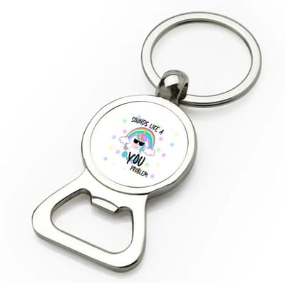 Akyol - unicorn cadeau - flesopener - Unicorn - eenhoorn verjaardag - met opdruk - verjaardag cadeau - leuke grappige - unicorn speelgoed - cadeau voor hem en haar - met tekst - 9 bij 3 cm