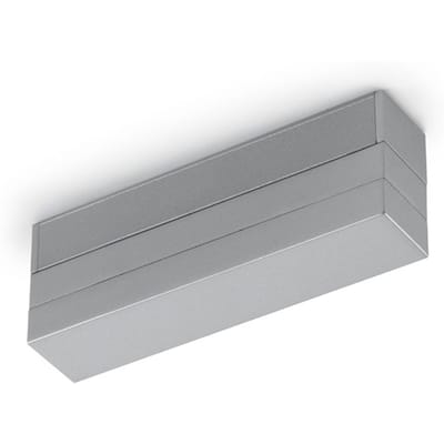 Spanningsrail Voedingsconnector - DUOLINE - 2 Fase - Mat Titaan