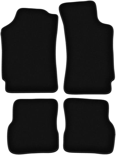 BASIC zwarte veloursmatten voor: Skoda Felicia hatchback, stationwagen (1994-2001)