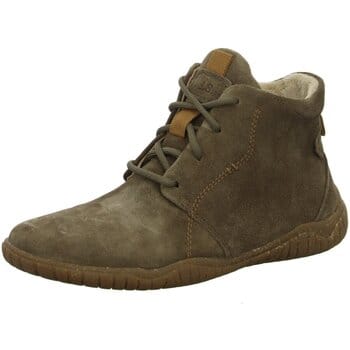 Josef Seibel - WYNONA 05 - Hoge sneakersVeterbootsDames veterschoenenDames sneakersHalf-hoge schoenenBarefoot - Kleur: Taupe - Maat: 37