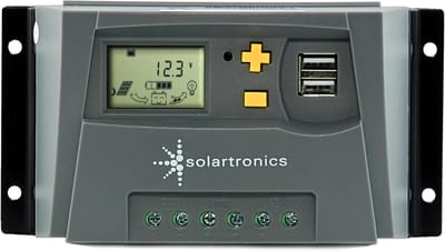 Zonne Laadregelaar - PV Controller - Energie Management - Automatische Systeemdetectie - 40 Ampère - Zwart