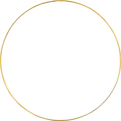 Amscan - Gouden ring - 35 cm