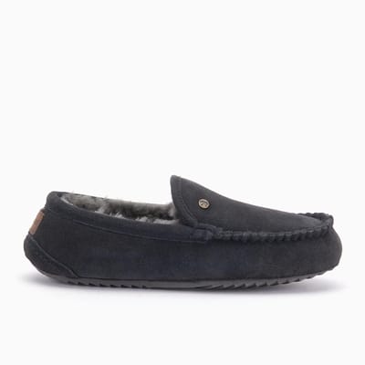 Warmbat Earlwood Suede Heren Sloffen - Grijs
