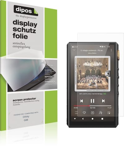 dipos – 4x Matte Beschermfolie geschikt voor Oilsky G88 | Krasbestendige & antireflecterende Screenprotector Ultra-Thin