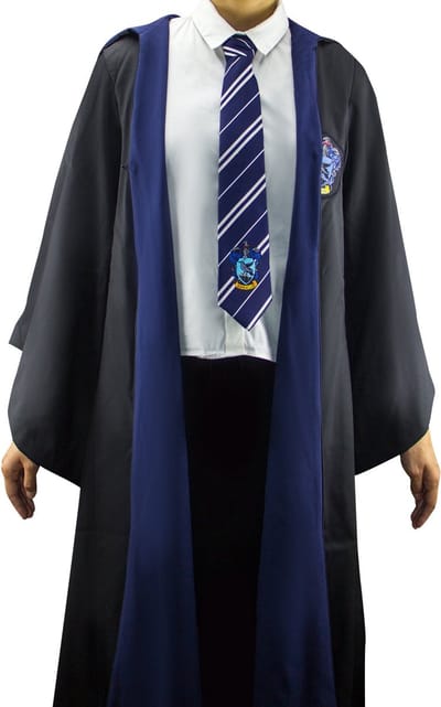 Harry Potter - Ravenclaw Wizard Robe / Ravenklauw tovenaar kostuum (XS)