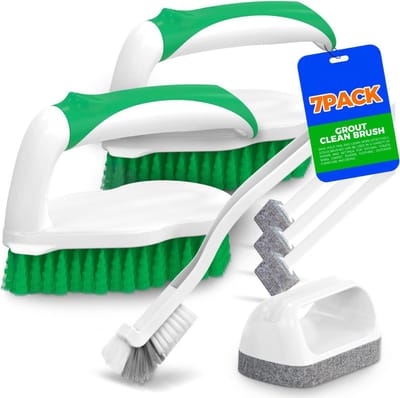 DailySupplies® Voegenborstel Badkamer - Voegenreiniger - Schrobborstels