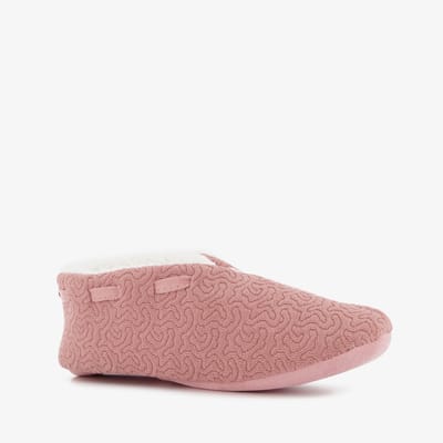Thu!s gevoerde dames sloffen roze - Maat 37 - Pantoffels