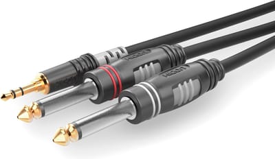 Sommer Cable HBA-3S62-0600 Y-adapterkabel 6 m - Insert kabel