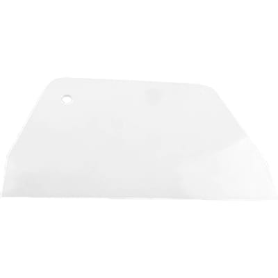 19.3x12.7cm Racloir à Pâte ABS Multifonction Trapézoïdal Grand Coupe-Pâte Hachoir pour Cuisine