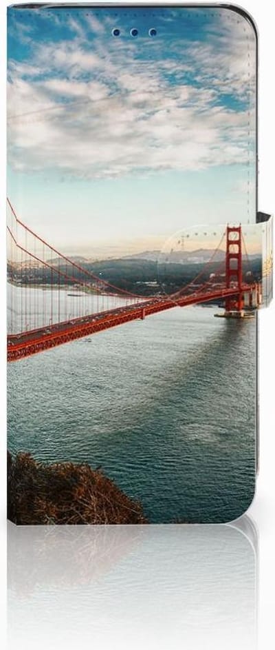 Samsung Galaxy S8 Flip Cover Golden Gate Bridge
