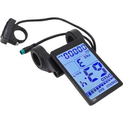 Elektrische Fiets LCD Display Waterdicht 5 Pin Elektrische Scooter M5 LCD Paneel Scherm voor 22,2 mm Stuur black