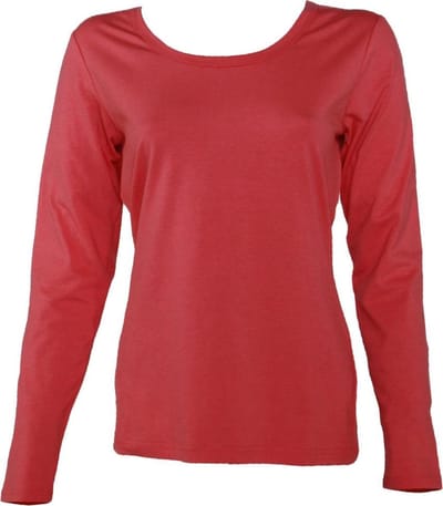 Bjornson Birthe - Longsleeve  - Dames - Zalmkleurig - Maat 36
