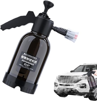 Handbediende Drukspuit - Vernevelaar Gazon - Planten Water Geven - Instelbare Spraykop - 2 Liter Capaciteit - Transparant