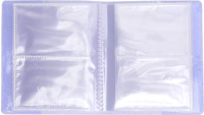 Dailygoods- Fotoboekalbum 3 Inch - 96 Vakken - 16 Pagina's - PVC - Foto-opslag 64 Foto's - Duurzaam - Fotoalbum