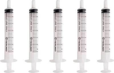 Terumo - Spuit Zonder Naald - Doseerspuit - Maat aanduiding - Spuiten - Injectie Spuit - 3 ml - 5 Stuks