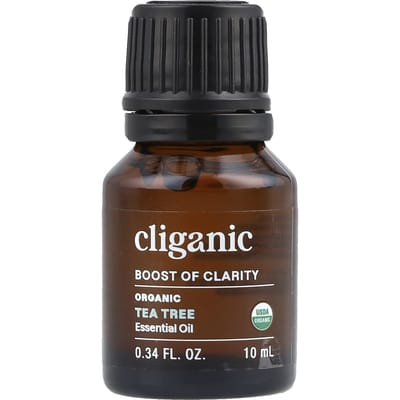 Cliganic, Boost of Clarity™, Organic Tea Tree Essential Oil, 0.34 fl oz (10 ml)
