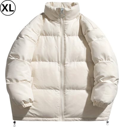 Bovista Winterjas Voor Dames - Faux Fur Bontkraag - Parka - Jas - Winter - Volwassen - Wit - Maat XL