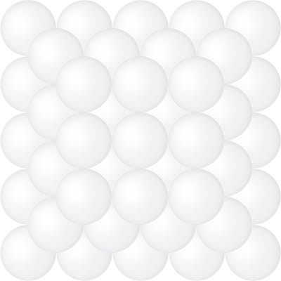 Witte pingpongballen voor beer pong, tafeltennis, feestspellen en creatieve projecten