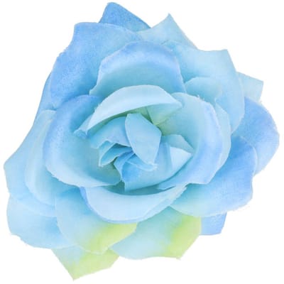 Haarsoires Haarspeld Duckklem 5cm – Haarbloem Roos – Blauw - Sterke Haarclip voor Styling & Dagelijks Gebruik - Hair Clip - Decoratieve Haaraccessoire