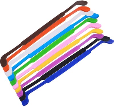 Dailygoods- Brillenriemen 10 Stuks - Verstelbare Brilbanden - Antislip Brillenhouder - Sportbrilband - Kinderzonnebrilriem - Duurzaam Siliconen - Brillenband